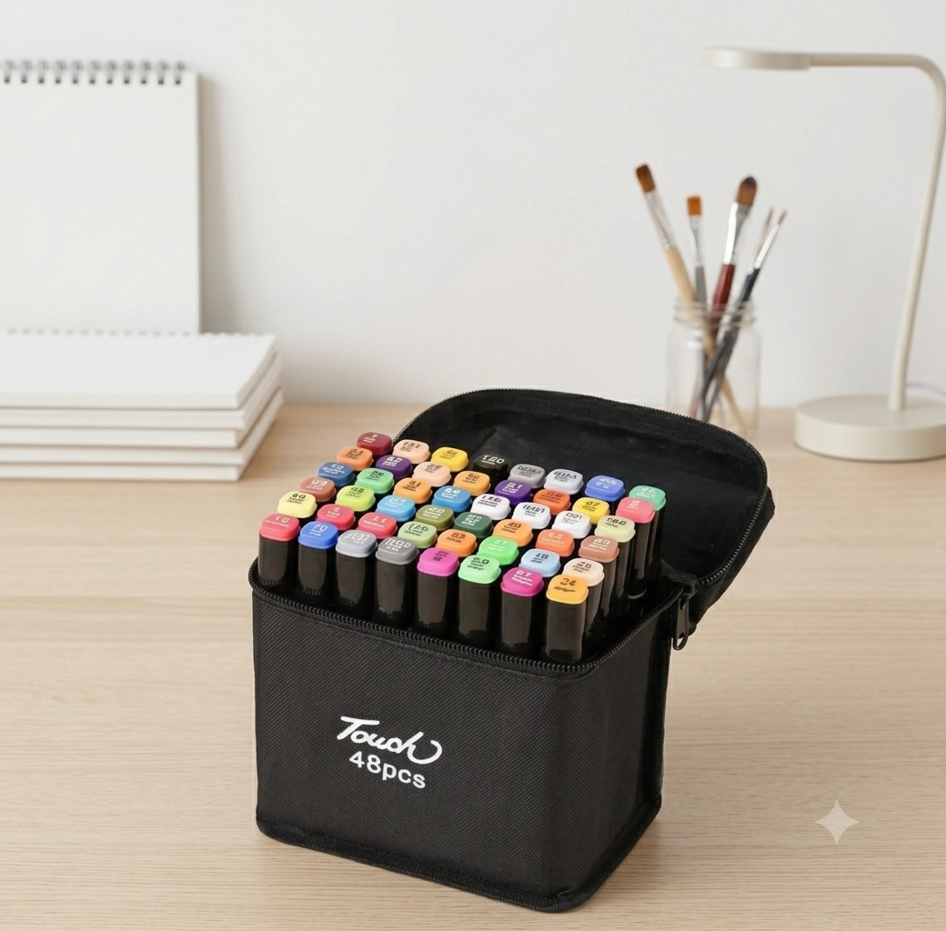 Alcohol-based 48 Markers