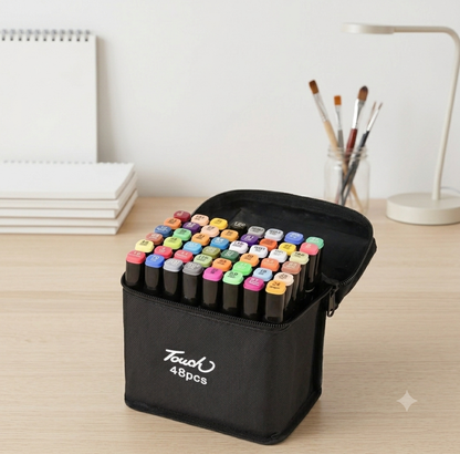 Alcohol-based 48 Markers