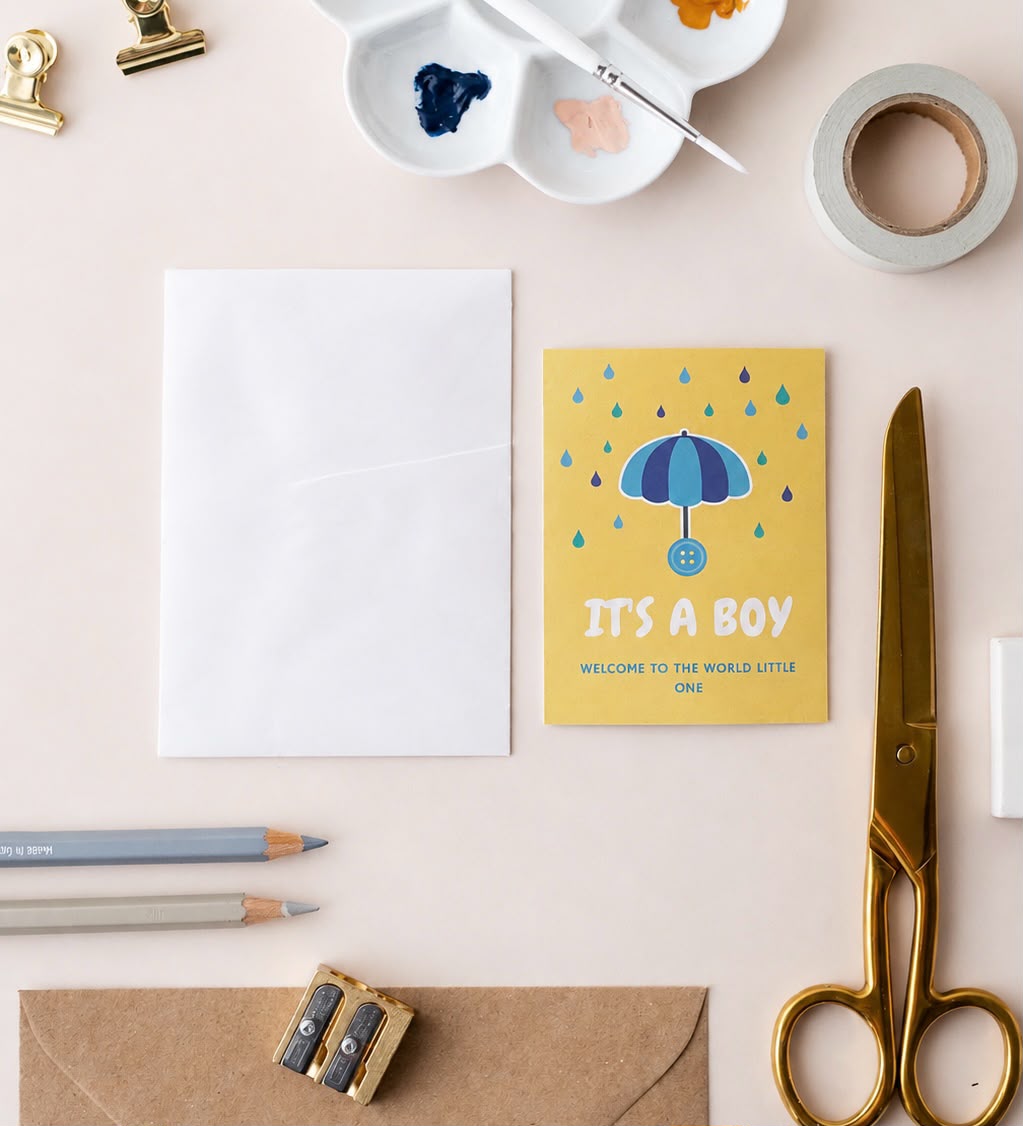 It's A Boy Card
