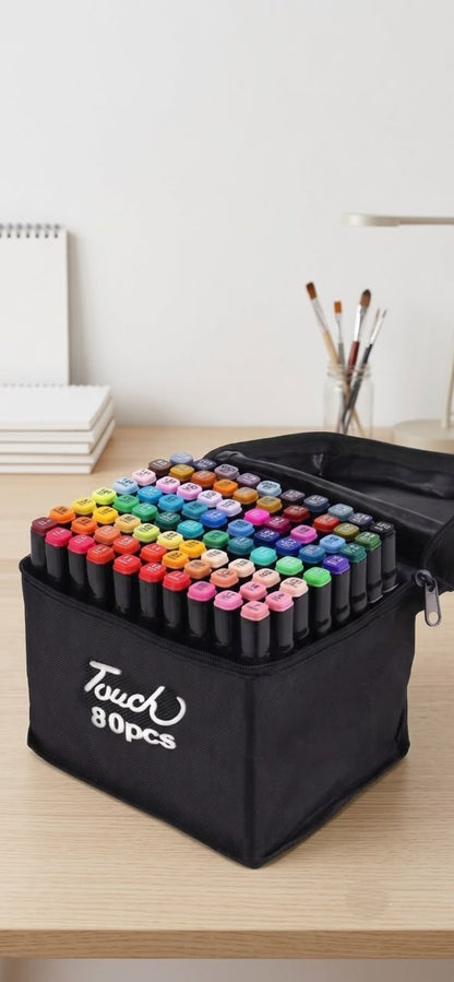 Touch Alcohol markers - 80 set